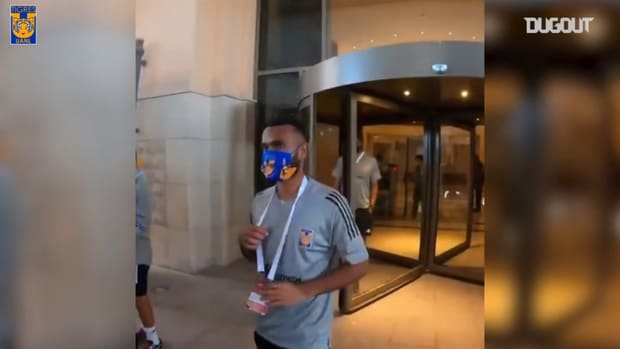 Tigres’s first training in Qatar